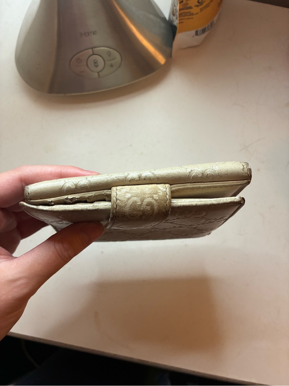 Vintage Gucci GG Monogram Fold Over Wallet - Picture 6 of 15